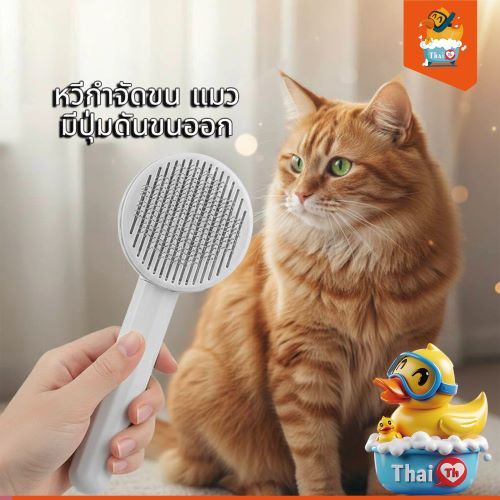 Thai.th  หวีแปรงขนสัตว์ สุนัข  แมว 10074