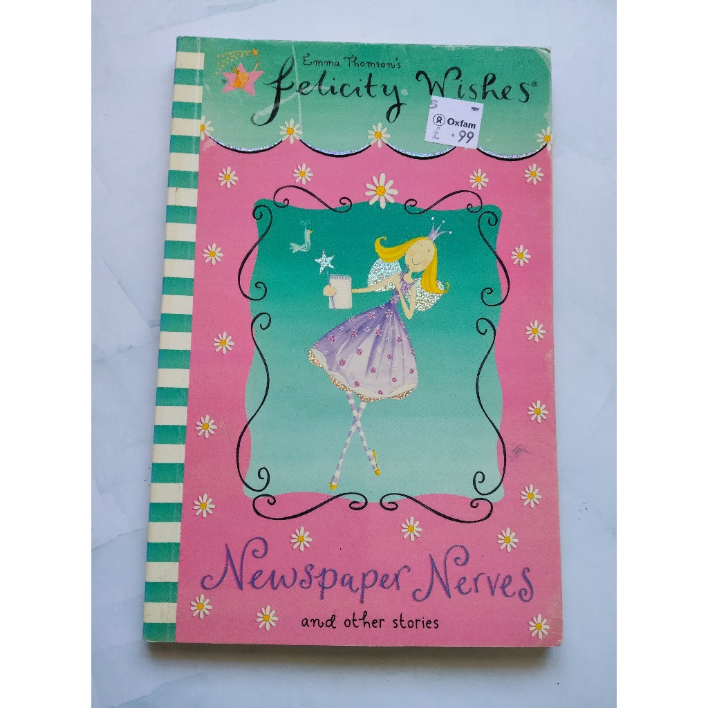 English Story Book for Kids 6–9 – “Felicity Wishes: Newspaper Nerves and Other Stories” by Emma Thom