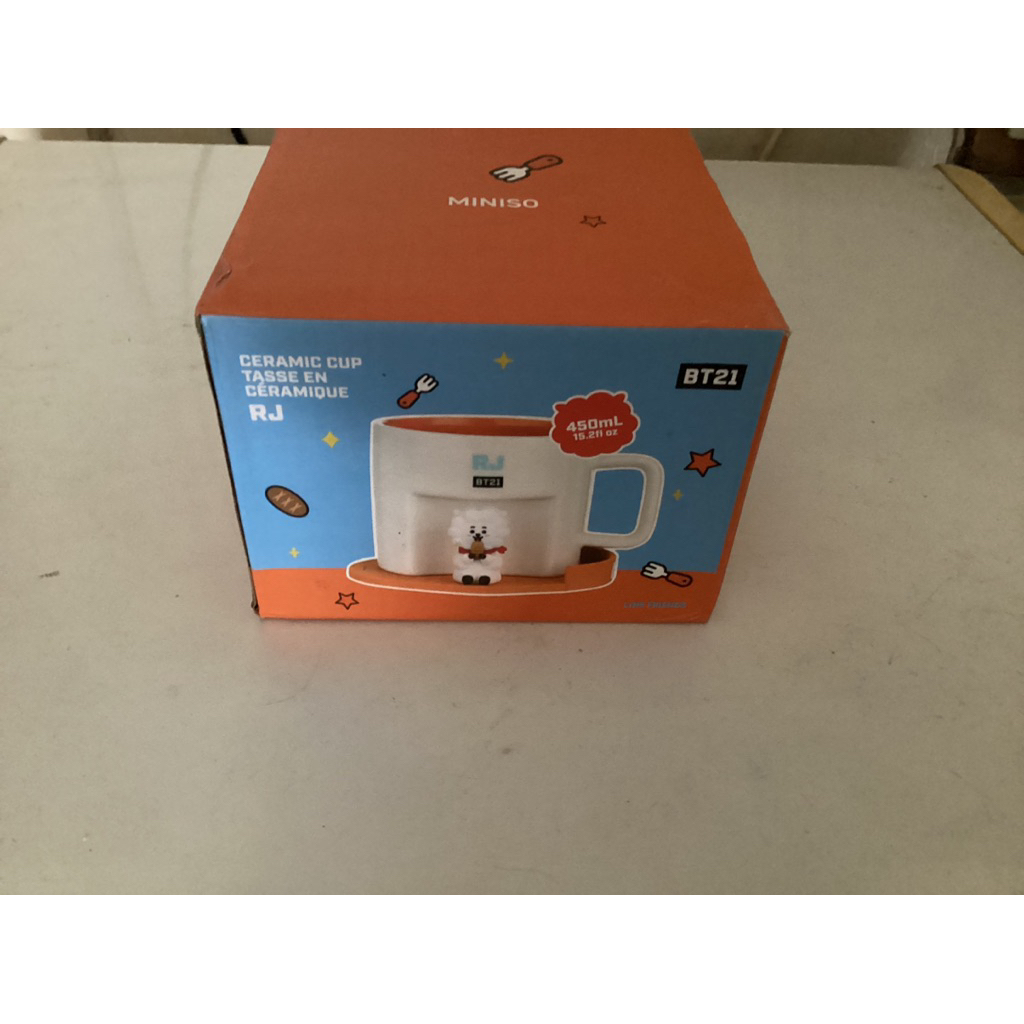 ceramic cup RJ BT21 miniso