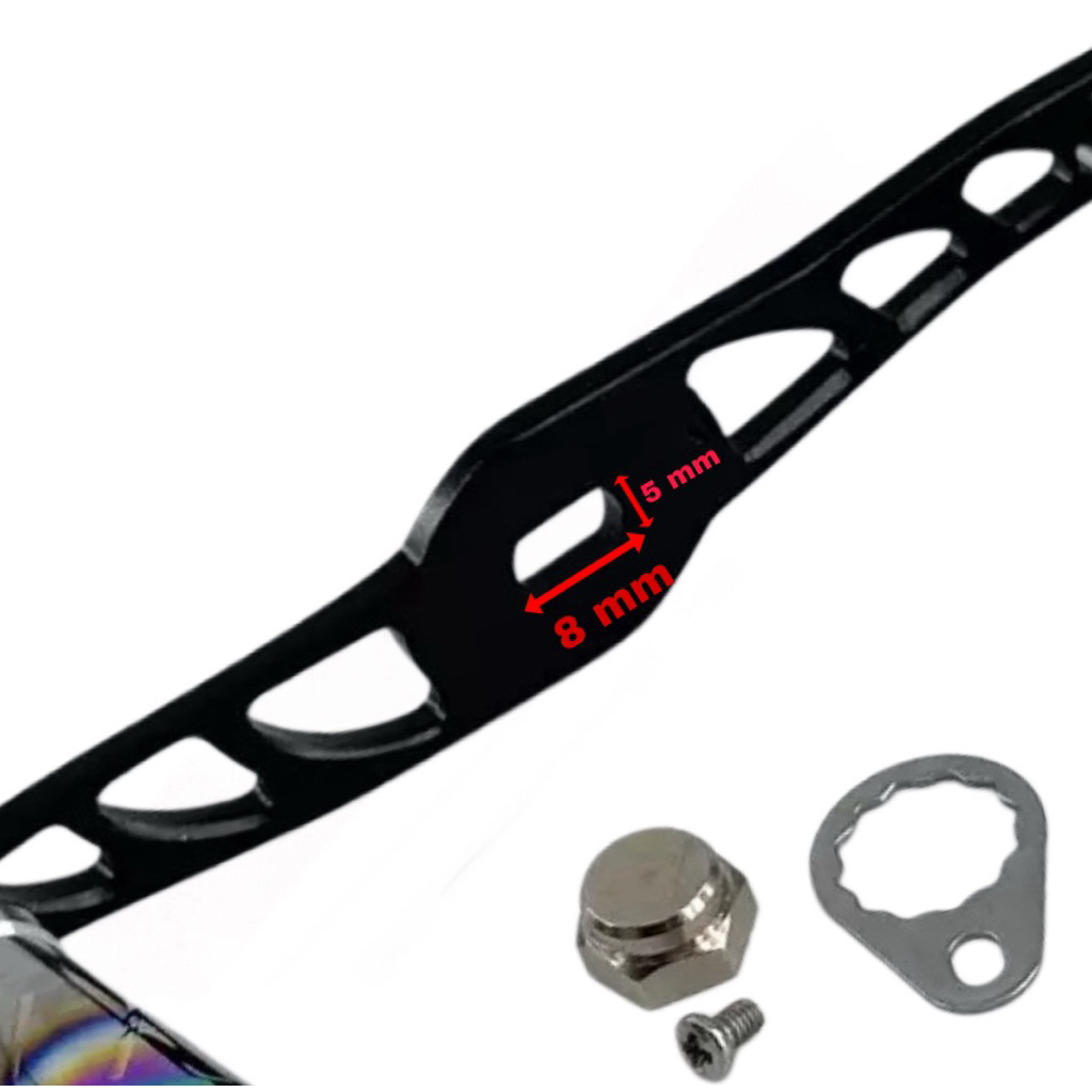 ANDAMAN FISHING แขนแต่งรอกตกปลา รอกหยดน้ำ รู 5*8mm พร้อมส่ง มี 4 สีให้เลือก - รูปที่ 4