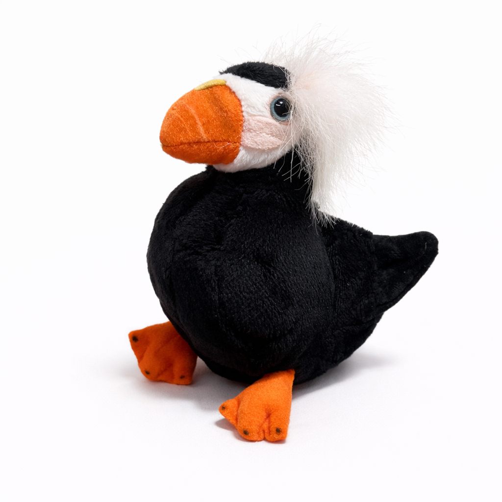 ตุ๊กตานกพัฟฟิน Puffin Seabird น่ารัก ตุ๊กตาสัตว์ทะเลเหมือนจริง ของขวัญ puffin plush stuffed animal