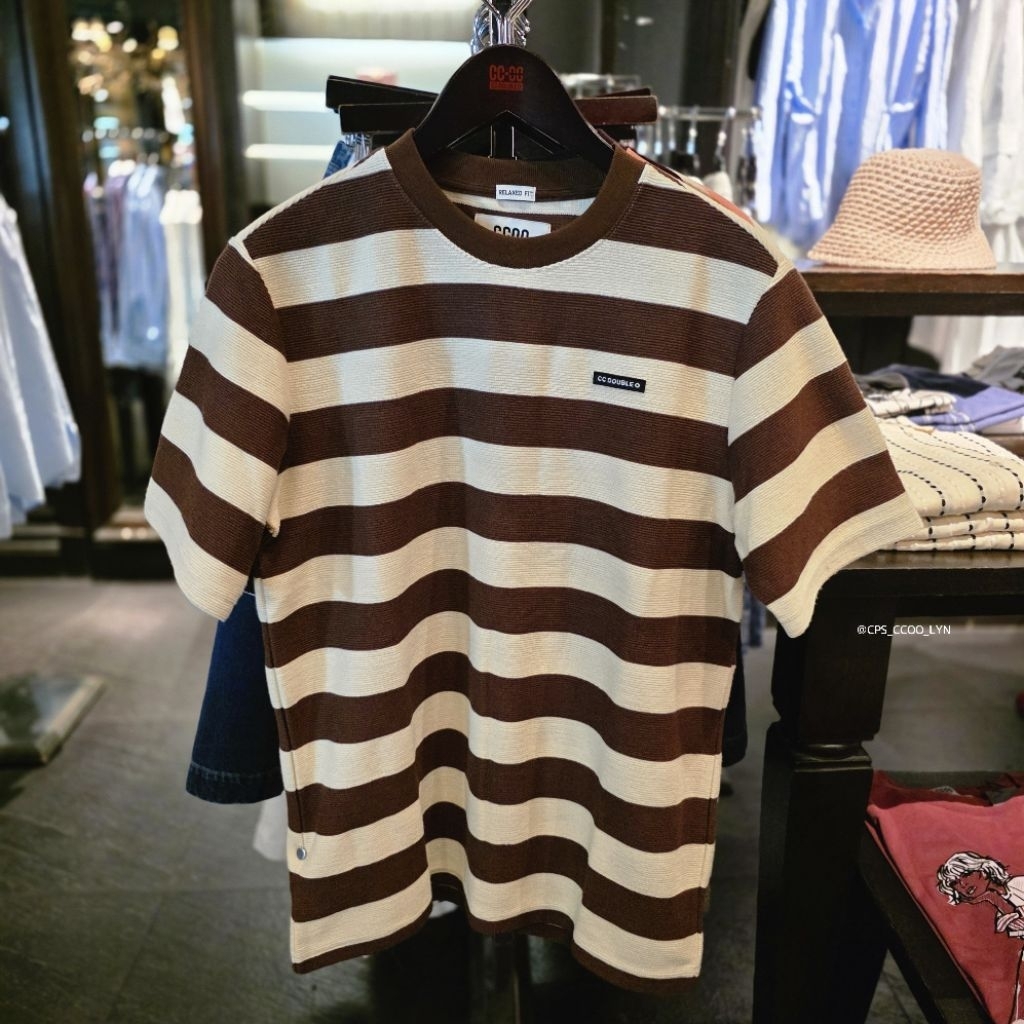 🛍 เสื้อยืด CC DOUBLE O CCOO ผู้ชาย คอลใหม่ล่าสุด ของแท้💯% จัดส่งพร้อมถุงShop