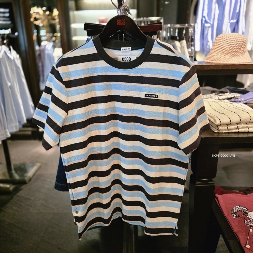 🛍 เสื้อยืด CC DOUBLE O CCOO ผู้ชาย คอลใหม่ล่าสุด ของแท้💯% จัดส่งพร้อมถุงShop