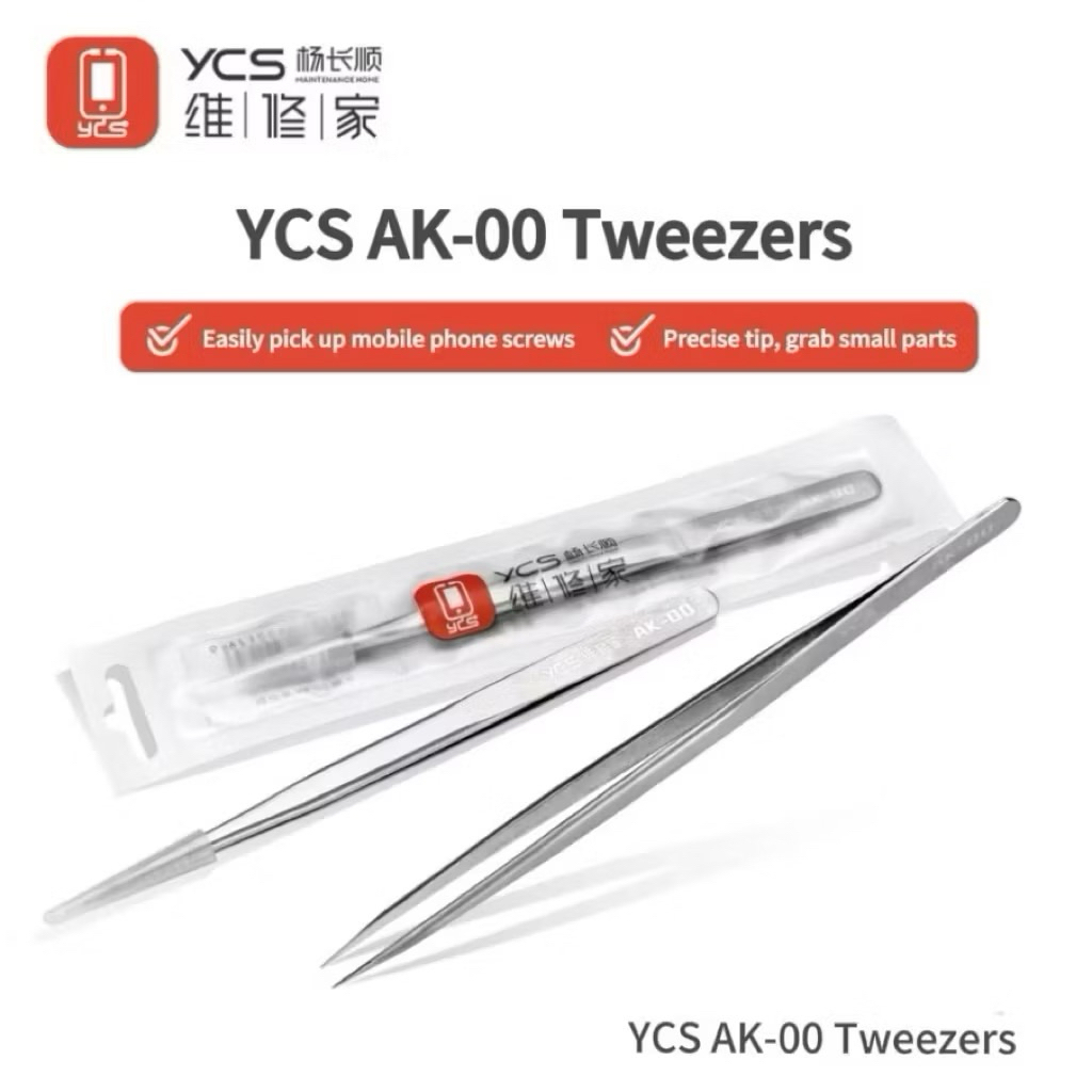 แหนบตรง ยี่ห้อYCS รุ่นAK-00 ดีสำหรับต่อลายวงจร