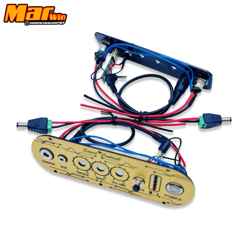 แผ่นเพลงตรงรุ่น M18 และ M13 พร้อมอุปกรณ์บนแผ่นเพลท สำหรับใส่แอมป์ Zk 502MT และ Zk 502T