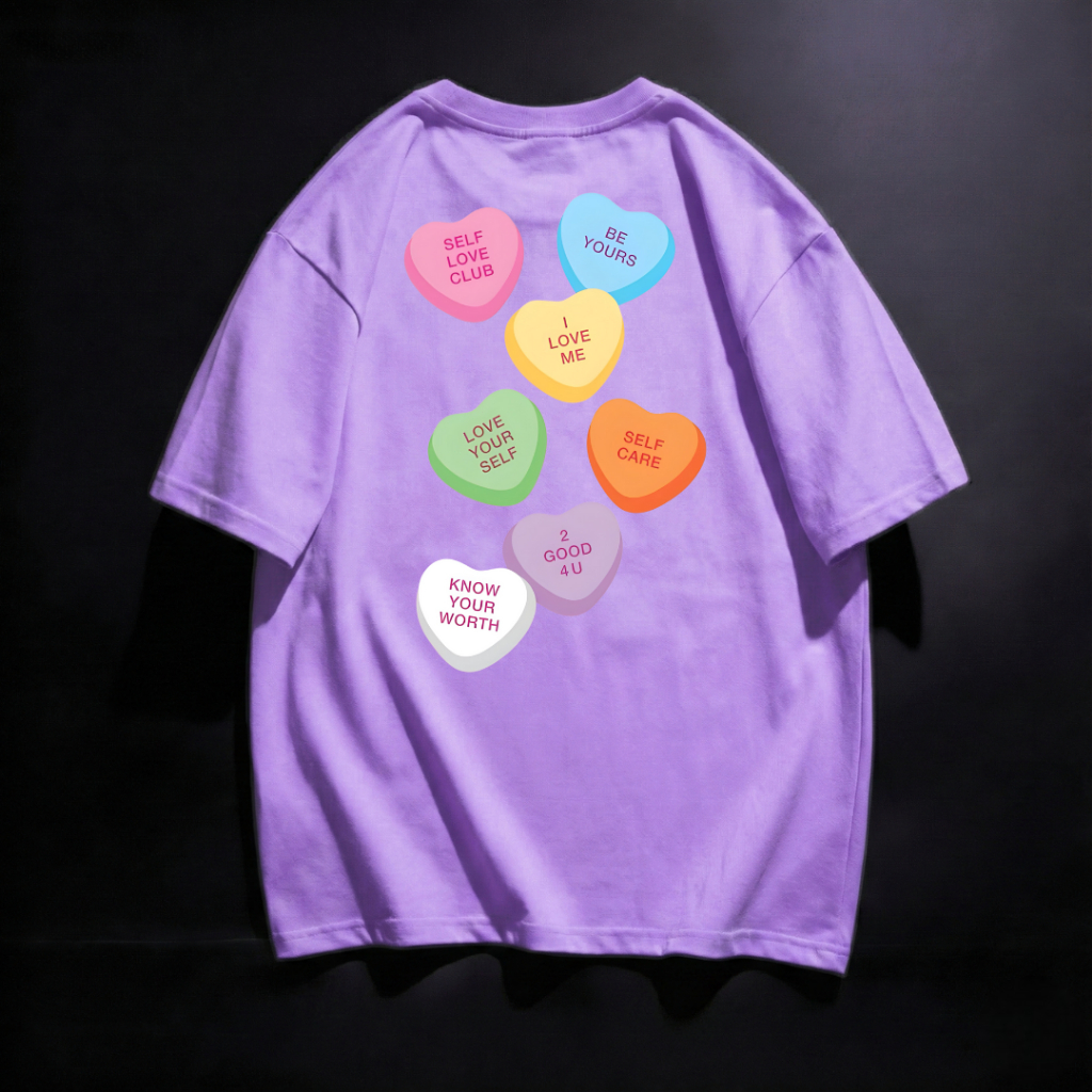 เสื้อยืดสกรีนลายวันวาเลนไทน์ เสื้อยืดผู้หญิงผู้ชาย Valentine Day เสื้อแฟชั่น เสื้อสตรีท ผ้านุ่มใส่สบาย ใส่คู่น่ารักมากๆ ราคา ถูกที่สุด ดีลบีเคเค แกลเลอรีภาพที่ 3