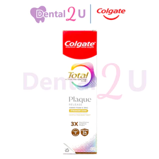 🦷ยาสีฟัน คอลเกต โททอล พลัค รีลีส 95 กรัม Colgate Total Plaque Release 95g (Toothpaste)