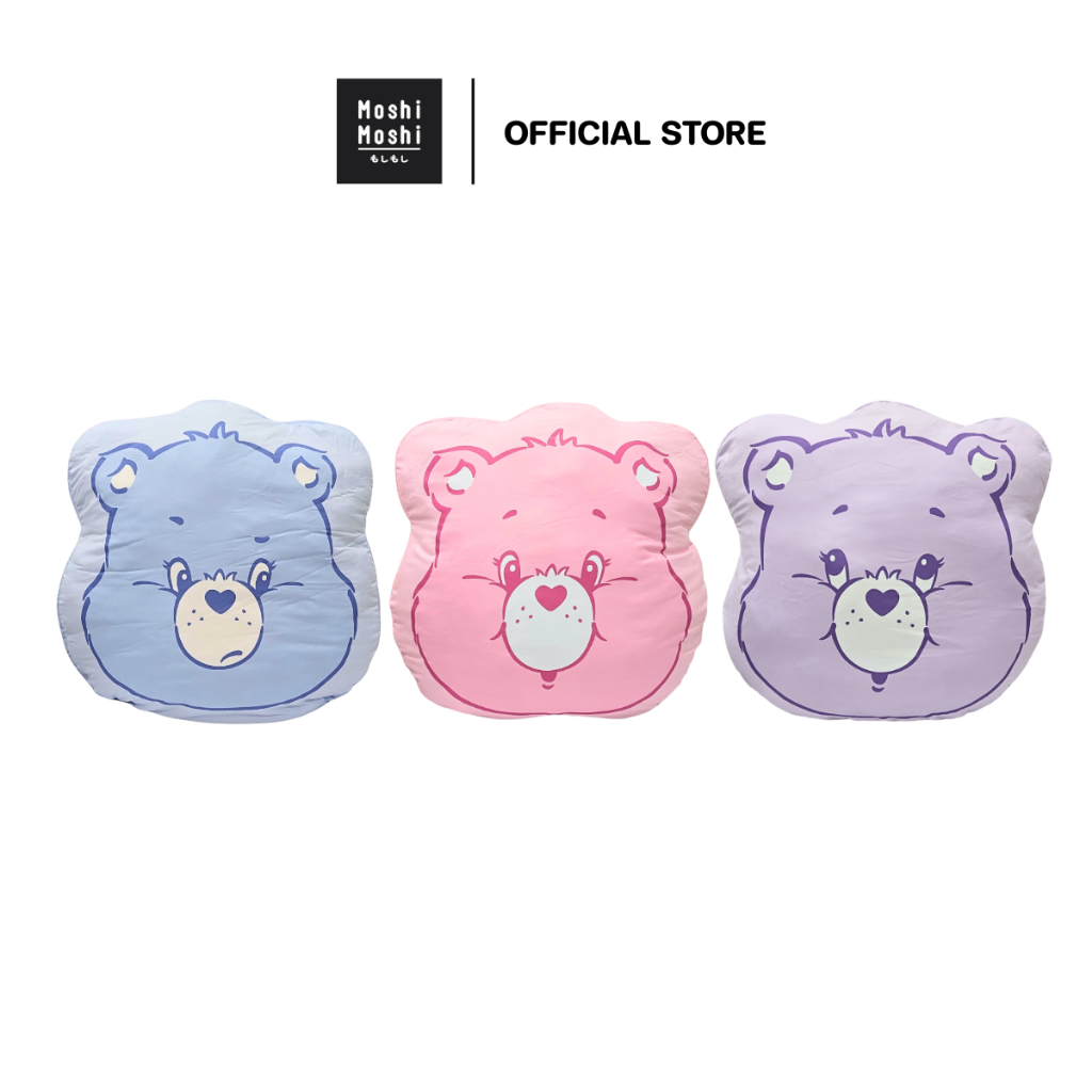 Moshi Moshi หมอนไดคัท หมอนนุ่ม ลาย Care Bears ลิขสิทธิ์แท้ รุ่น 6100006440-6442