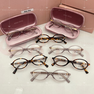 🔥พร้อมส่ง🔥New💯 Miu Miu regard dark honey รุ่นฮิต✔️0MU 01XV 5…