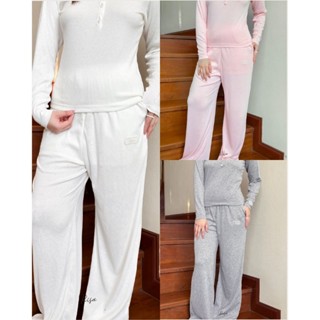 New arrival!! Risa Cozy Long Plans  ผ้า pointelle ลายฉลุหัวใ…