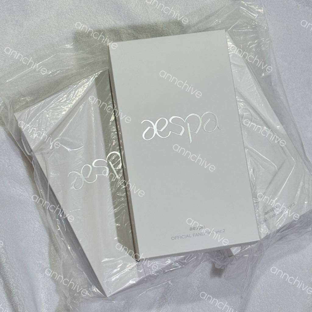 พร้อมส่ง 💜 แท่งไฟ aespa OFFICIAL LIGHTSTICK ver.2✨ ของแท้100% กดจากเว็บ sm - รูปที่ 4