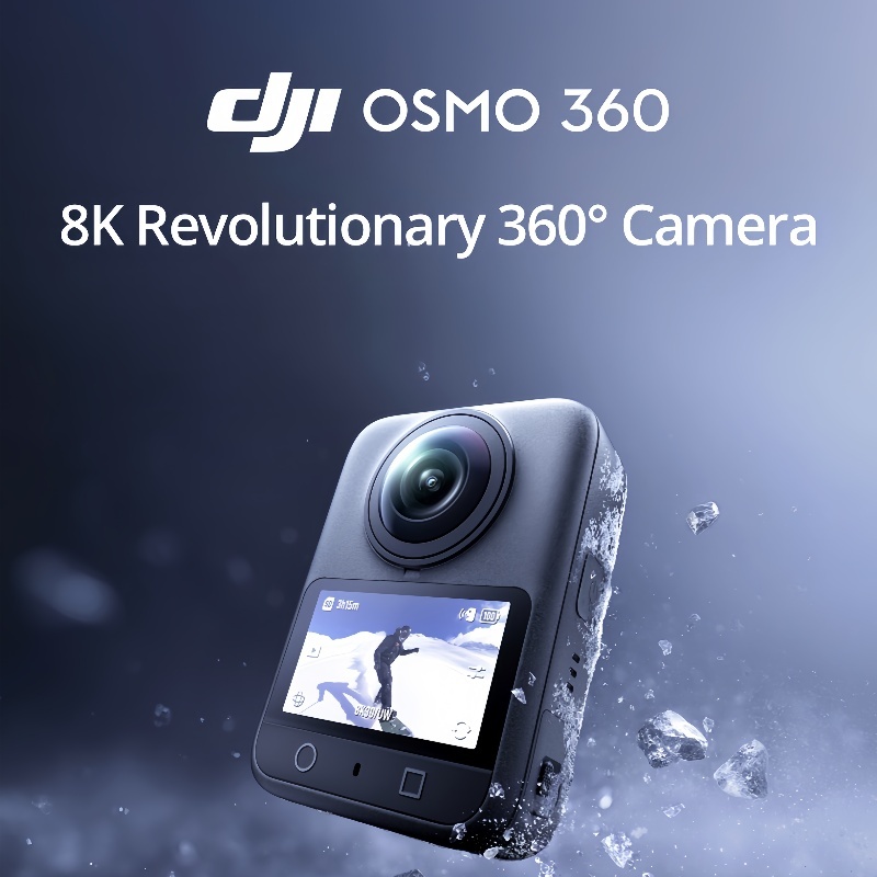 【Ready To Ship】DJI OSMO 360 - กล้อง 360 องศา | 1-Inch 8K/30fps | Follow-Cam View