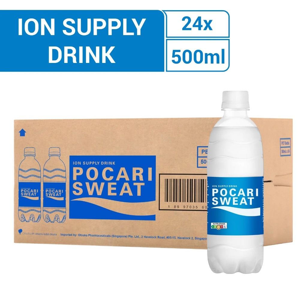📌ส่งฟรี(3 ลัง=72 ขวด)Pocari Sweat 500 ml. เครื่องดื่มเกลือแร่โพคารี่สเวท 500 มล.