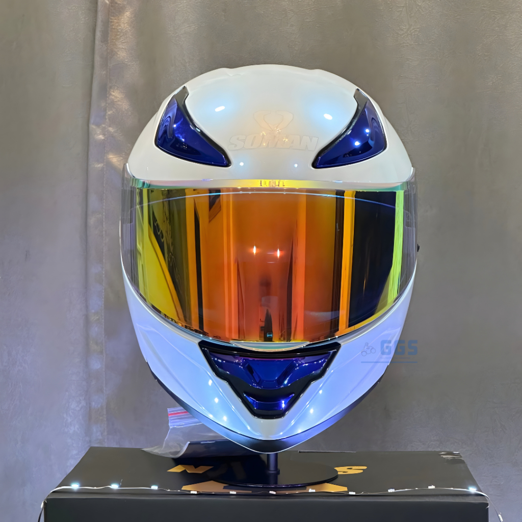 SOMAN ชุดแต่งหมวกกันน็อค Soman F2 l 955 สปอยเลอร์หลัง