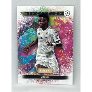 การ์ดฟุตบอล Topps Inception 2024 - 2025 Vini JR. Base