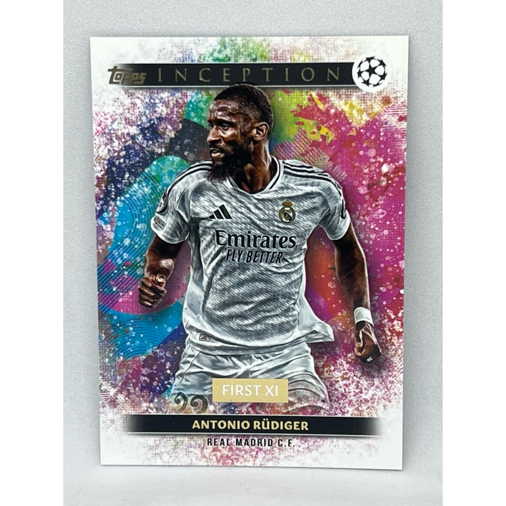การ์ดฟุตบอล Topps Inception 2024 - 2025 Antonio Rudiger Base