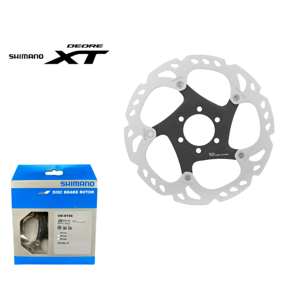 ใบดิส Shimano XT รหัส SM-RT86 แบบ 6 รู ราคา ถูกที่สุด ดีลบีเคเค รูปภาพหลัก