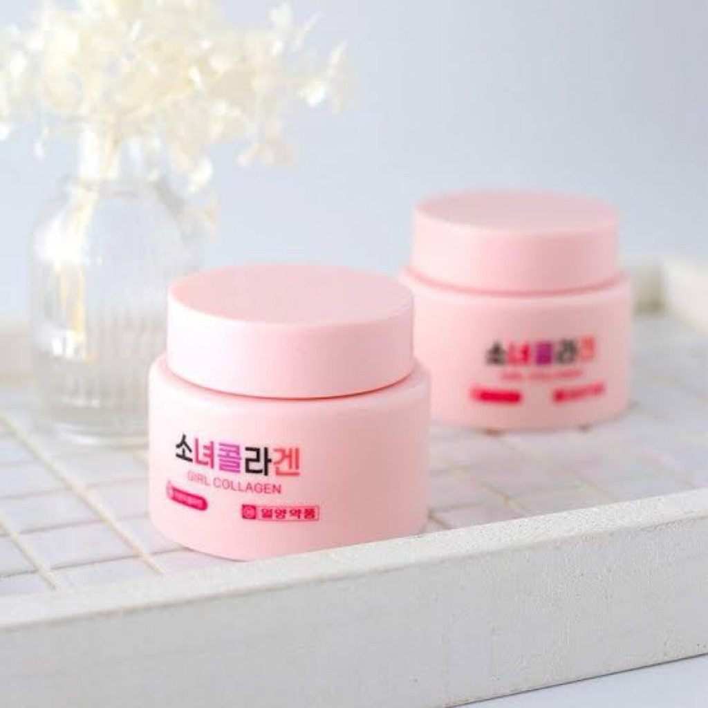 Ilyang Girl Collagen Hyaluronic Acid Low Molecular Cream 20ml กับ 90ml