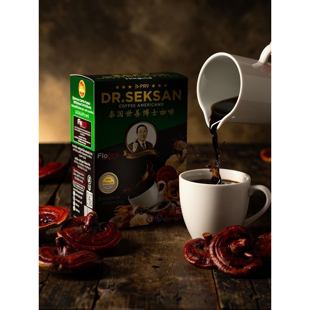 กาแฟดำ อเมริกาโน ดร.เสกข์สรรDR.SEKSAN BLACK COFFEE