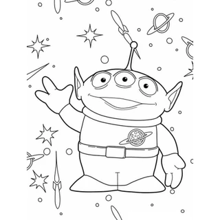 Toy Story ทอย สตอรี่ ชุดภาพระบายสี ขนาด A4