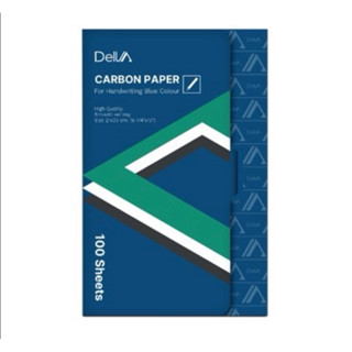 กระดาษคาร์บอน Delva สีน้ำเงิน