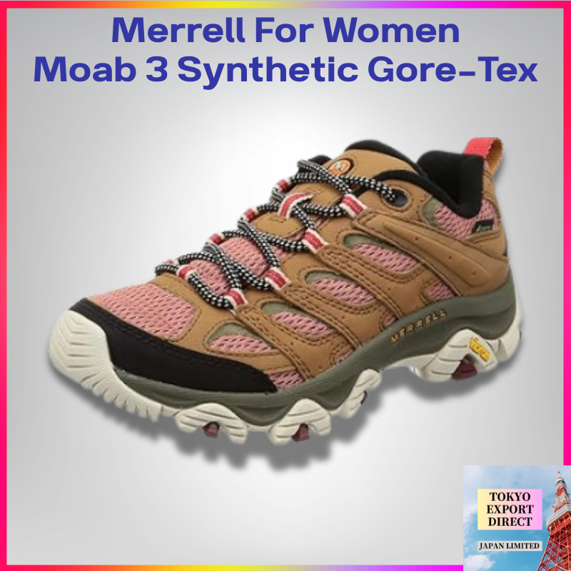 Merrell Moab 3 Synthetic Gore-Tex รองเท้าเดินป่าผู้หญิง กันน้ำ ของแท้ (SPICE/SEDONA)