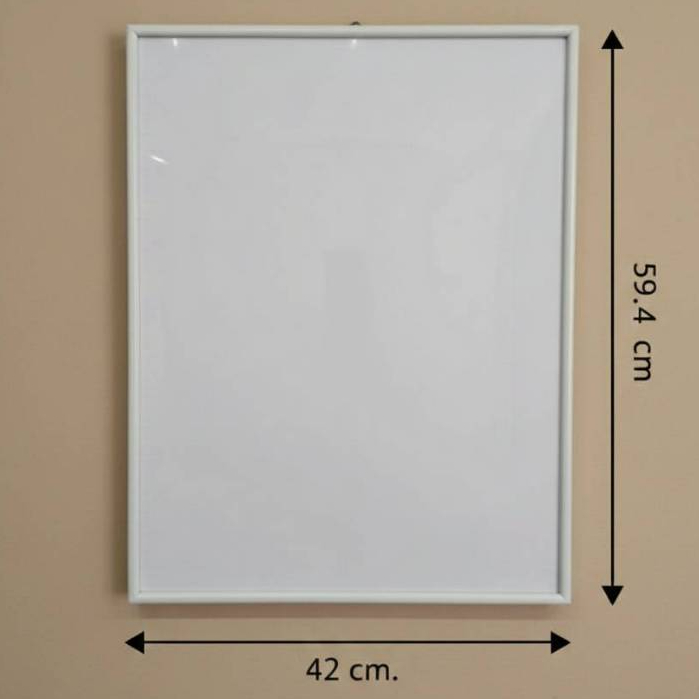 กรอบรูปสีขาว59.4.x42cm. กรอบรูป59.4.x42cm.สีขาว กรอบรูปภาพ ภาพวาด เเบบเเขวนผนัง ได้ทั้งเเนวตั้งและเเ