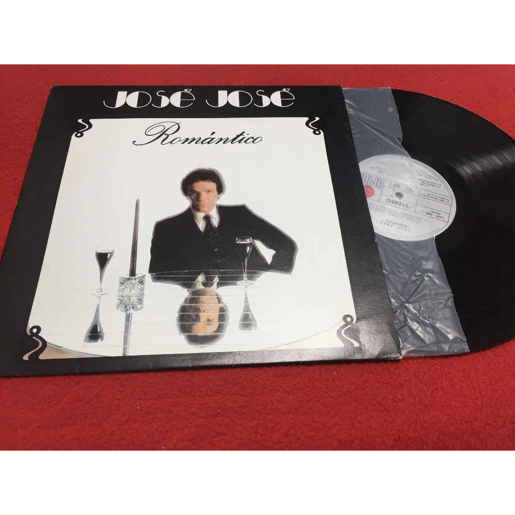 Romantico - Jose Jose ขนาด 12 นิ้ว LP ร้าน PinHaiMusic B86