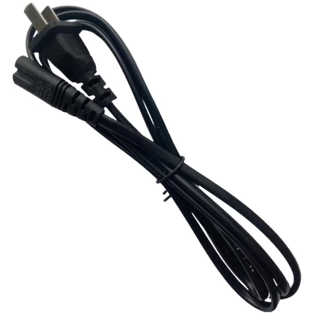 สายไฟ AC ยาว1.5เมตร 2รู 220-240v สายดำ ทนทาน