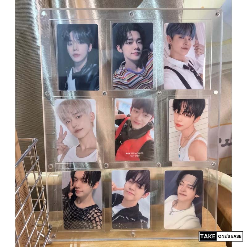 TAKE.ONE.S.EASE กรอบรูปอะคริลิค 1/4/6/9/12ช่อง แสดงการ์ดไอดอล - รูปที่ 6