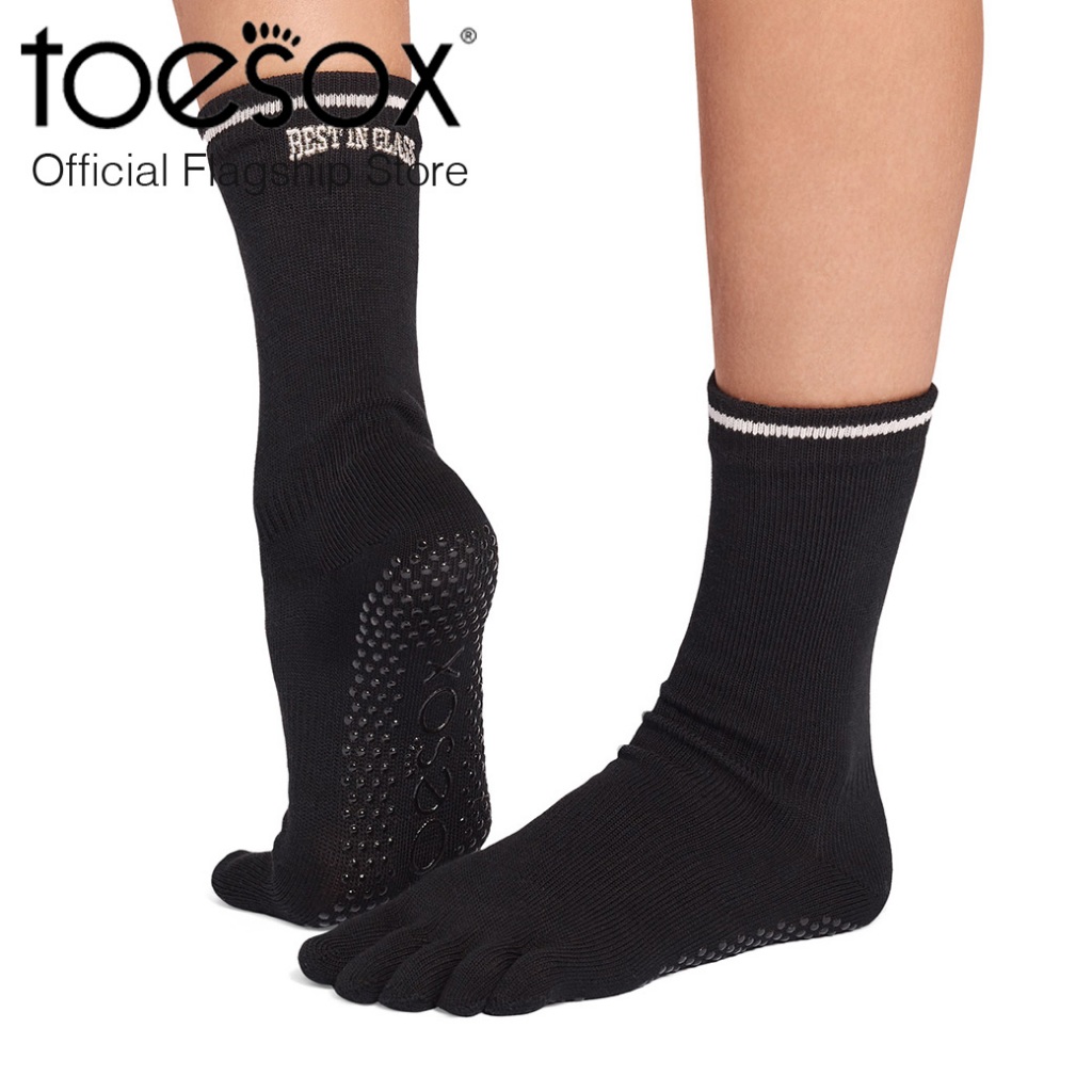(Spring 2026) ToeSox โทซอคส์ ถุงเท้ากันลื่นแยกนิ้ว ปิดนิ้วเท้า รุ่น Crew