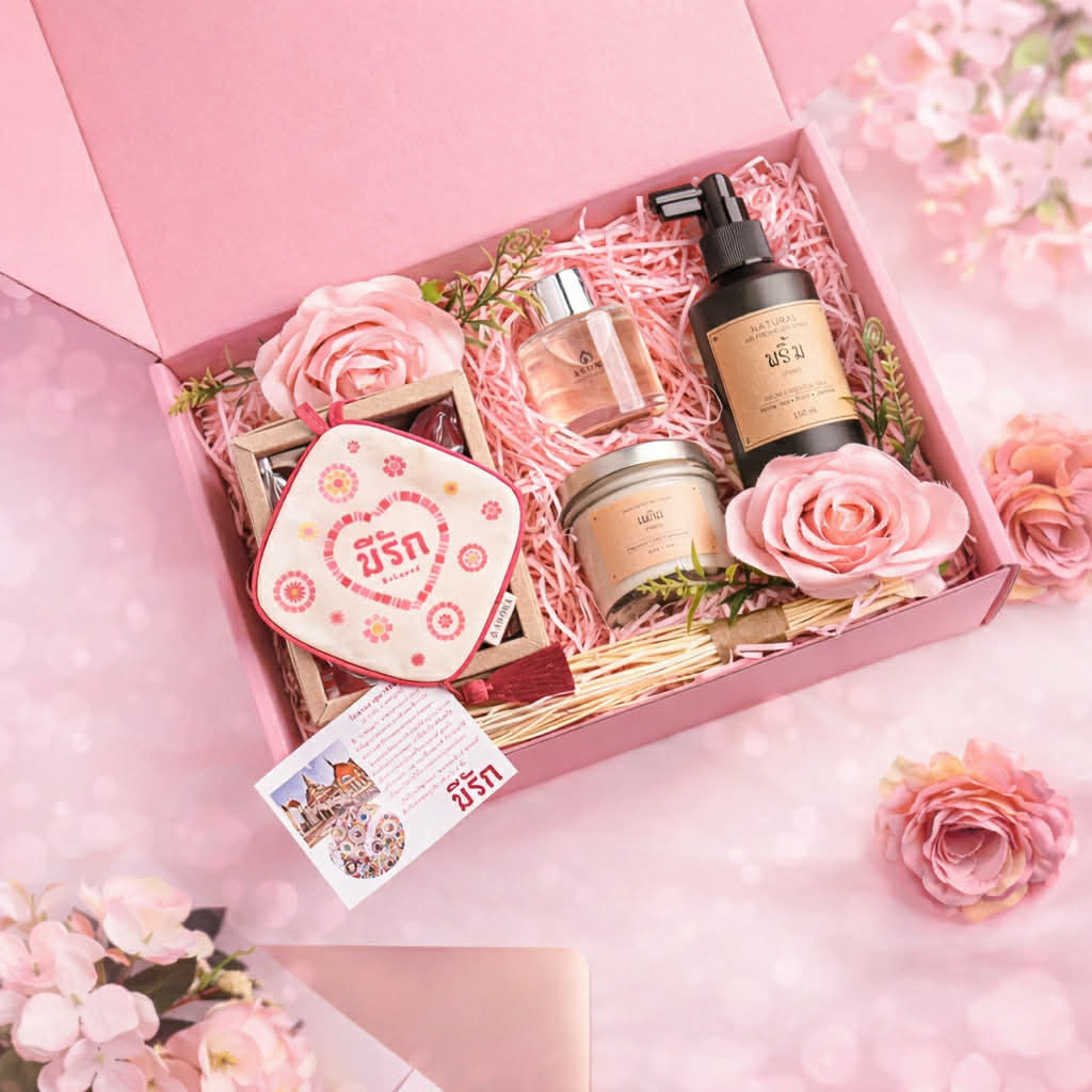 NEW IN: AURORA GIFT SET เซตของขวัญวาเลนไทน์ ของขวัญแต่งงานรวมผลิตภัณฑ์อโรม่าพรีเมียม