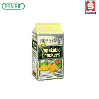 ฮับเส็ง ขนมปังกรอบโรยด้วยผัก 330 กรัม / Hup Seng Vegetable Cracker 330g.