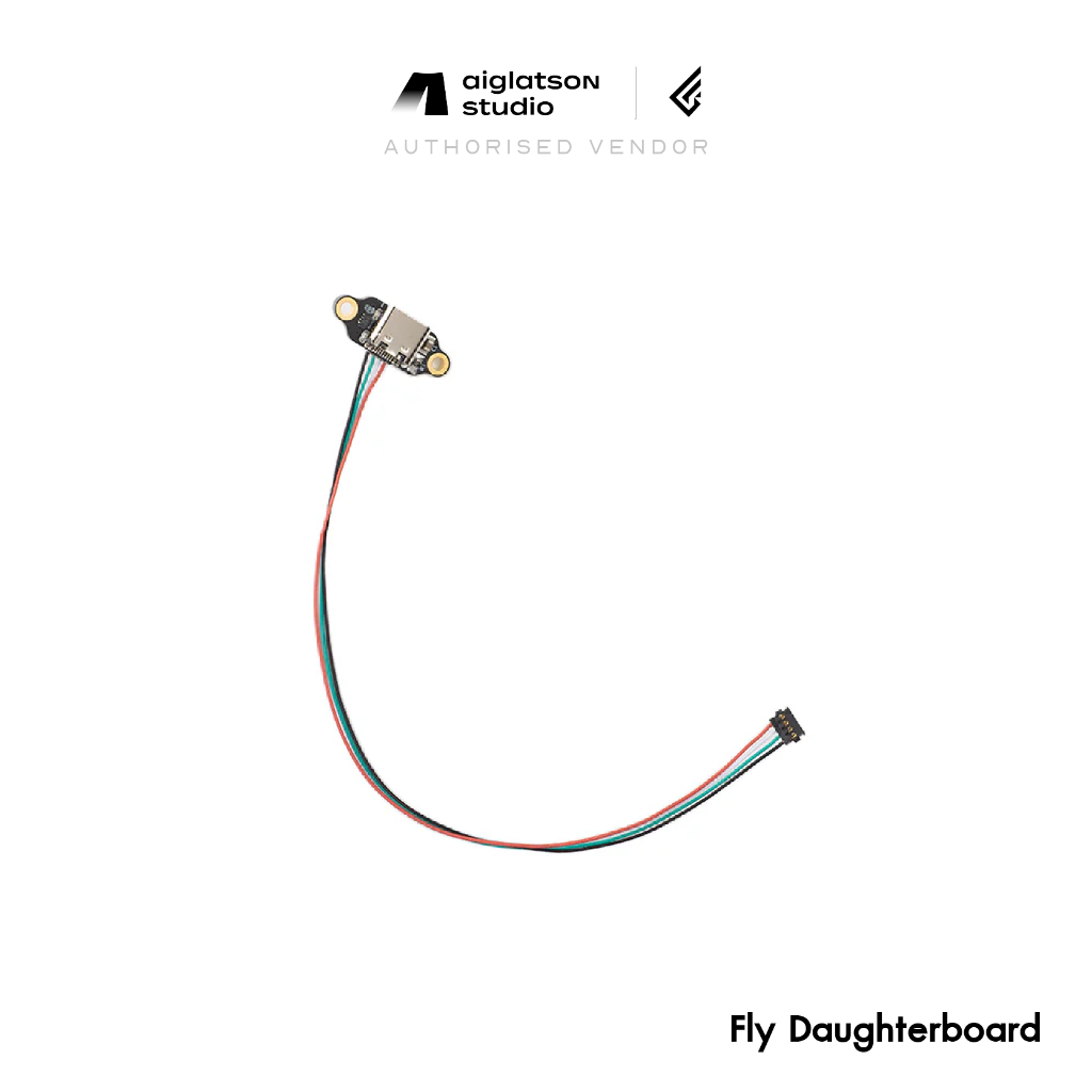(ส่งด่วน) Geonworks Fly Daughterboard - บอร์ดลูกเชื่อมต่อคีย์บอร์ดพร้อมสาย EZmate to JST 150mm