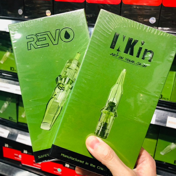 INKin REVO Tattoo Cartridges Needles 10 ชิ้น RS
