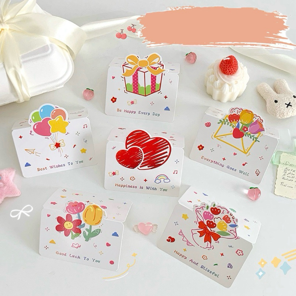 💌 การ์ดอวยพร สไตล์วินเทจ & น่ารัก