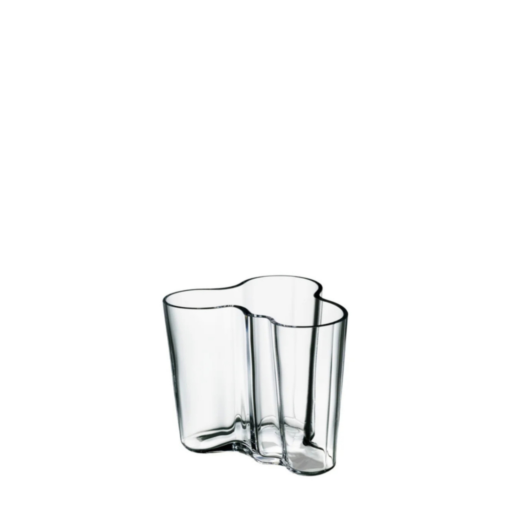 IITTALA แจกัน Alvar Aalto Collection Vase 95 mm Clear
