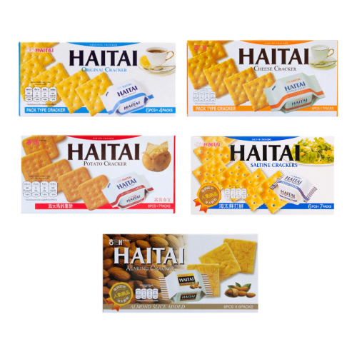 Haitai ไฮไท ขนมปังแครกเกอร์ 172 กรัม