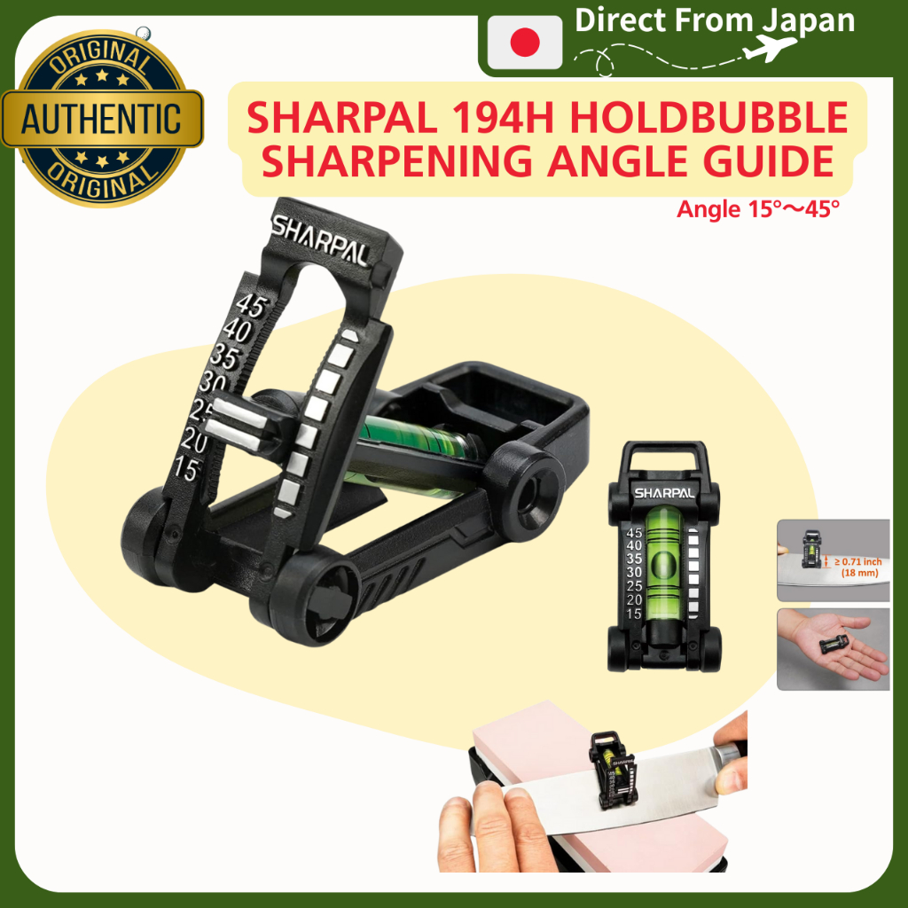 <Ready to ship>SHARPAL 194H Holdbubble Sharpening Stone Angle Guide (Angle 15°～45°)