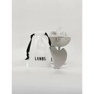 Gua Sha Lanos (กัวซาลานอส +เคสหนัง) เหมาะสำหรับนวดหน้า มีน้ำหนัก ไม่ต้องออกแรงเยอะ , ตกไม่แตก รักษาความเย็นได้ดี