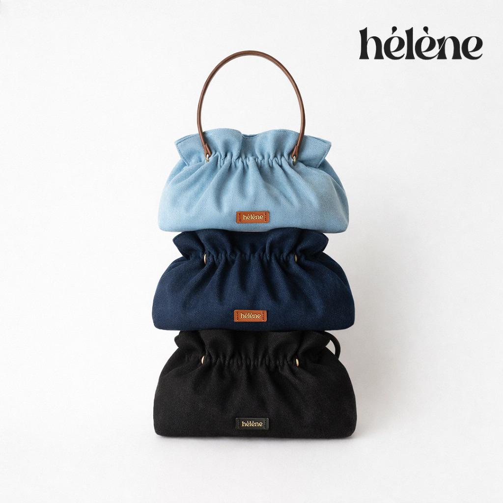 Helene –       (Denim Edition) ดีไซน์โดดเด่น จุ iPad ใส่ของได้เยอะ ราคา ถูกที่สุด ดีลบีเคเค