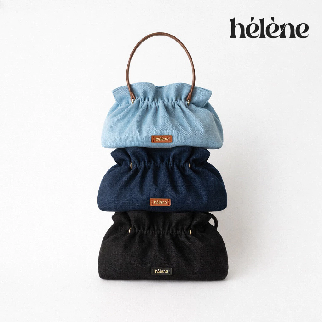 Helene - 𝐓𝐡𝐞 𝐂𝐚𝐧𝐝𝐲 𝐁𝐚𝐠 (Denim Edition) ดีไซน์โดดเด่น จุ iPad ใส่ของได้เยอะ 🍭