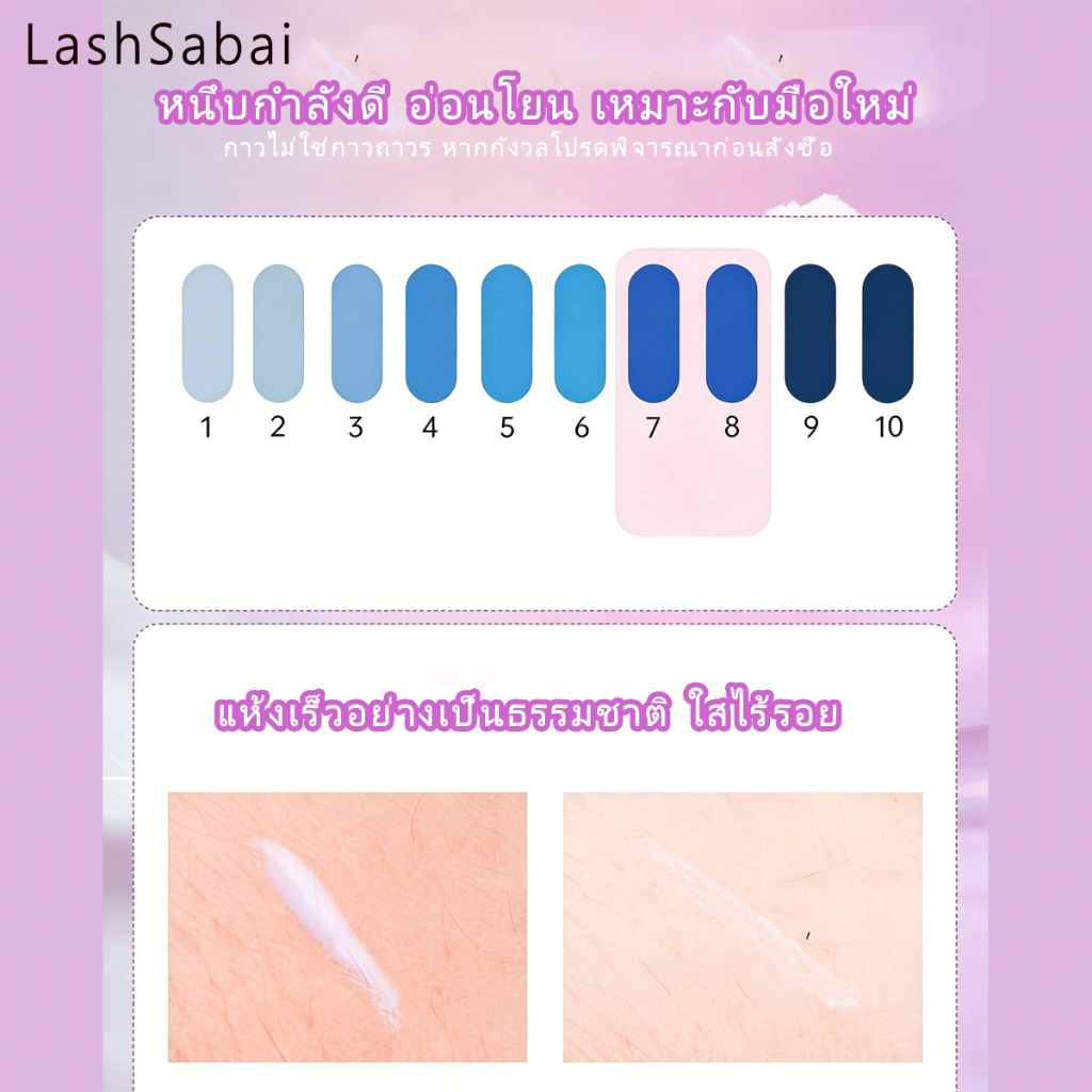 LashSabai🔥【แห้งเร็วใน 3 วินาที】กาวติดขนตาปลอม 12ml ติดแน่น แห้งไว ไม่หลุดระหว่างวัน 🚚 ส่งไว 24 ชม. G001 - รูปที่ 2