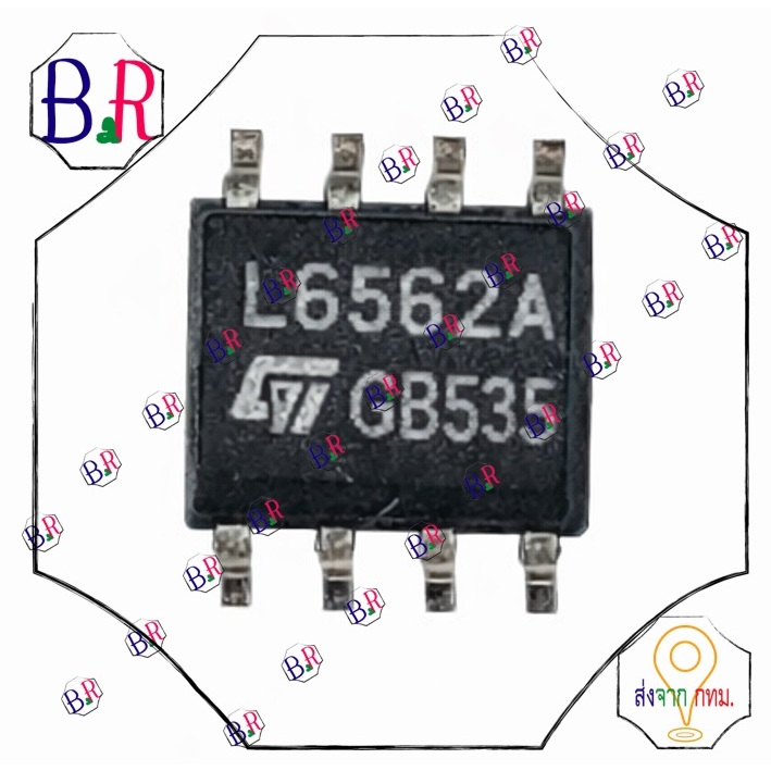 L6562A IC LCD PFC controller L6562A ( SOP-8 ) สำหรับ PFC (Power Factor Correction) pre-regulator eva