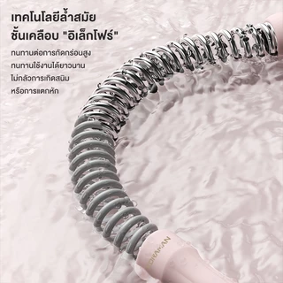 เชือกรบไร้สาย สแตนเลส Rebound Gym Battle Rope ฟิตเนสจับบาร์ไม่ลื่น ทนทาน แขนเชือกออกกําลังกายที่บ้าน