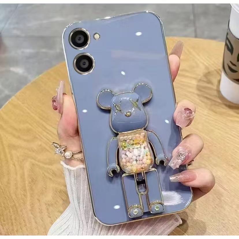 เคส น้องหมีตั้งได้ สำหรับรุ่น oppo A3S A83 Reno10proplus Reno8T Reno10 10F Reno7Z 8Zเคสโทรศัพท์ ฝาหล