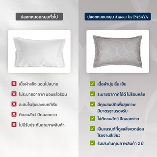 AMOUR ปลอกหมอนหนุน - CHANDELIER COLLECTION 460 Series