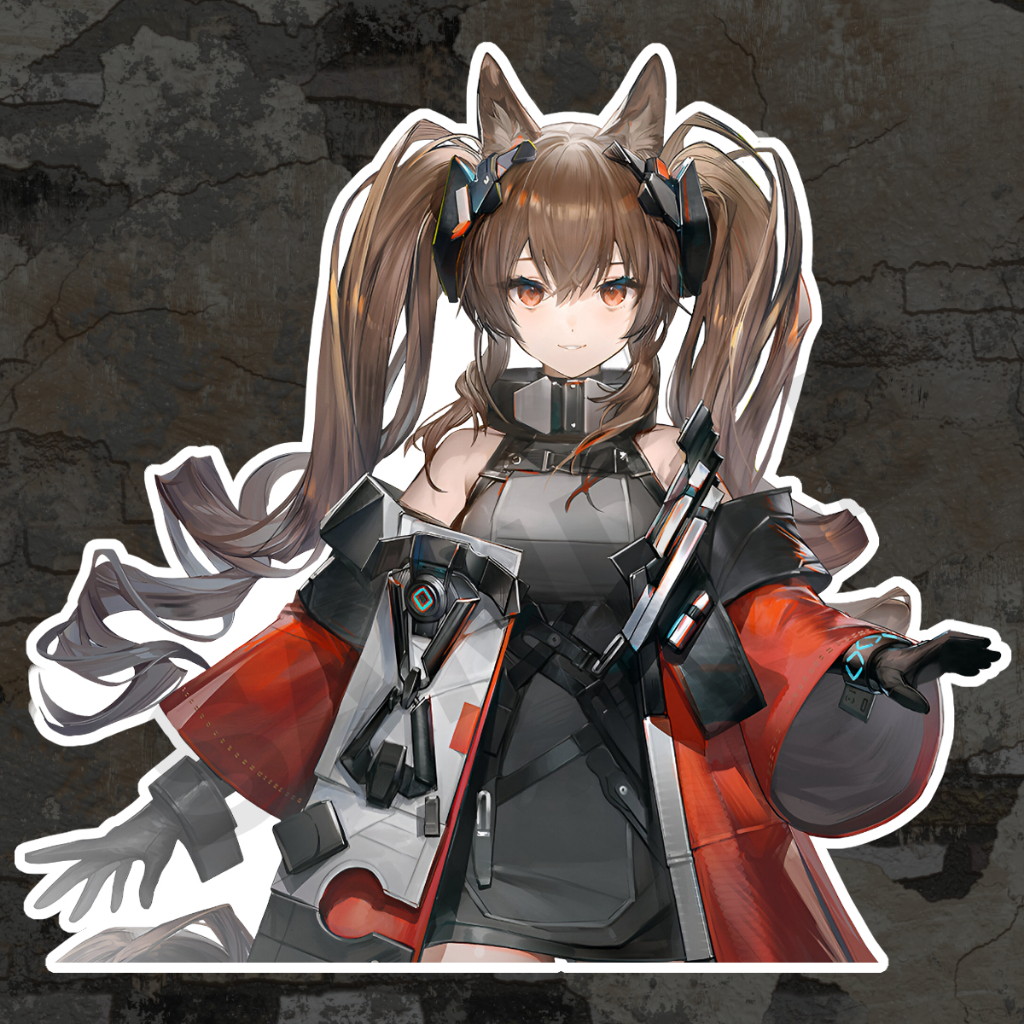 Arknights Endfield Gilberta สติ๊กเกอร์ 2 แผ่น gilberta arknights stickers