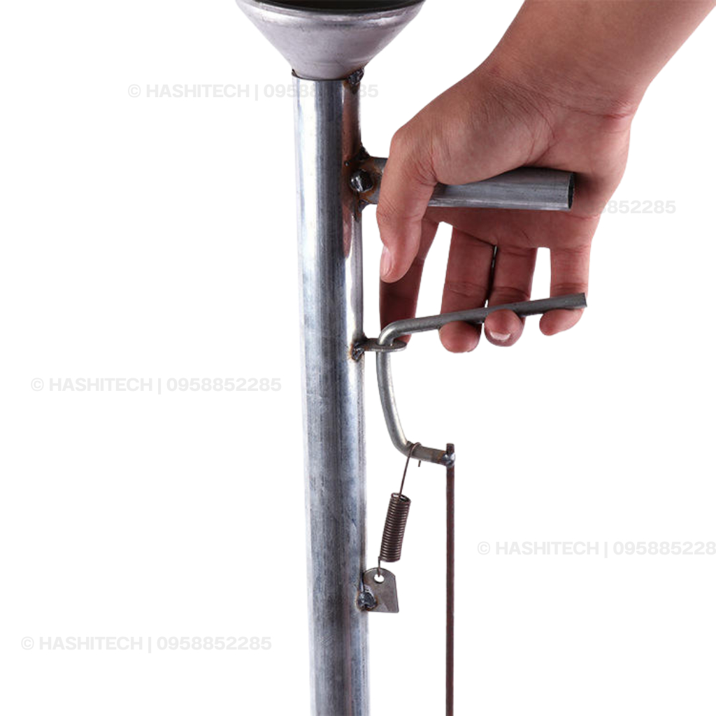 เครื่องหยอดเมล็ดมือบีบสแตนเลส JAB กลม หยอดข้าวโพด ถั่ว และเมล็ดพืชใช้งานง่าย ทนทาน - รูปที่ 5