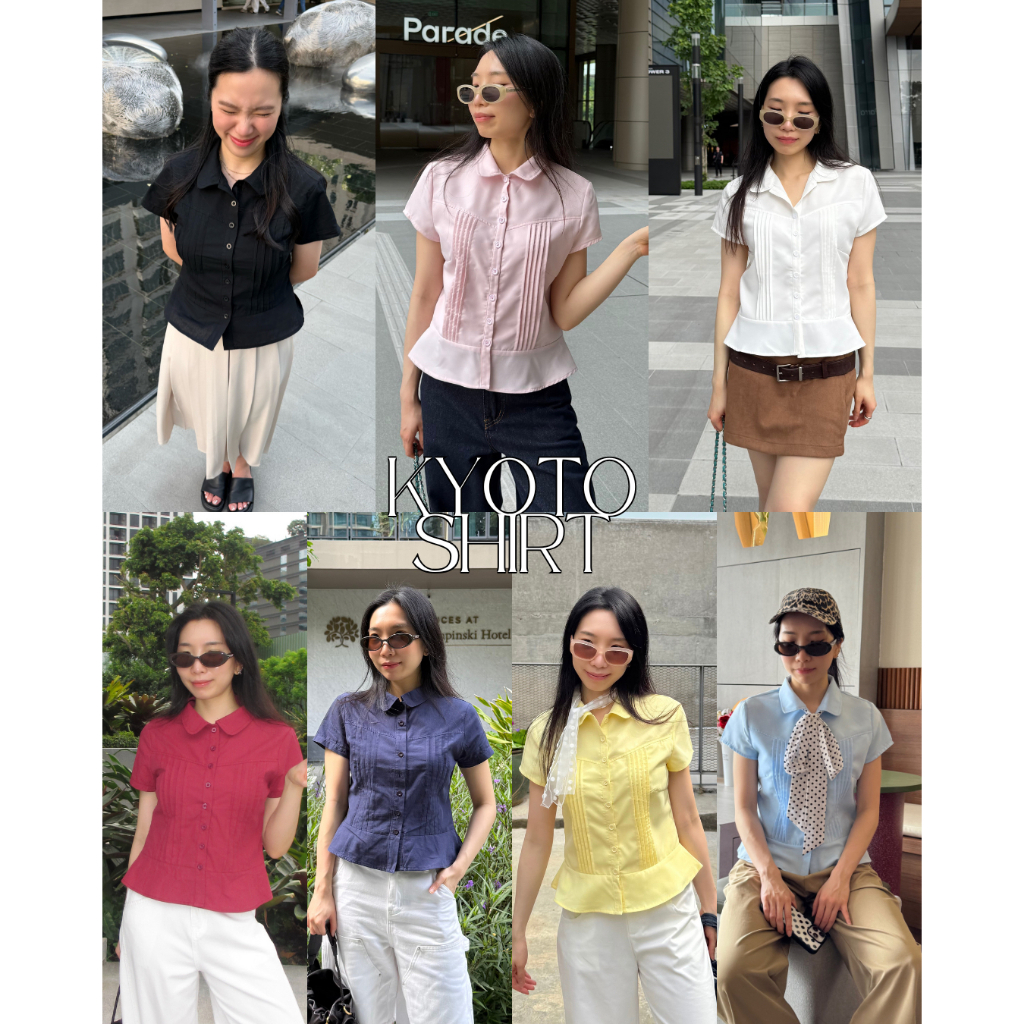 UIUI | KYOTO SHIRT เสื้อเชิ้ตแขนสั้น